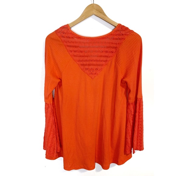 Free People Parisian Nights Top XS in Vermillion - Picture 5 of 12